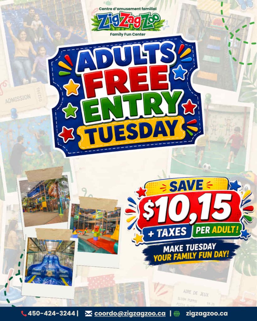 Adults Free Tuesday 1 - English